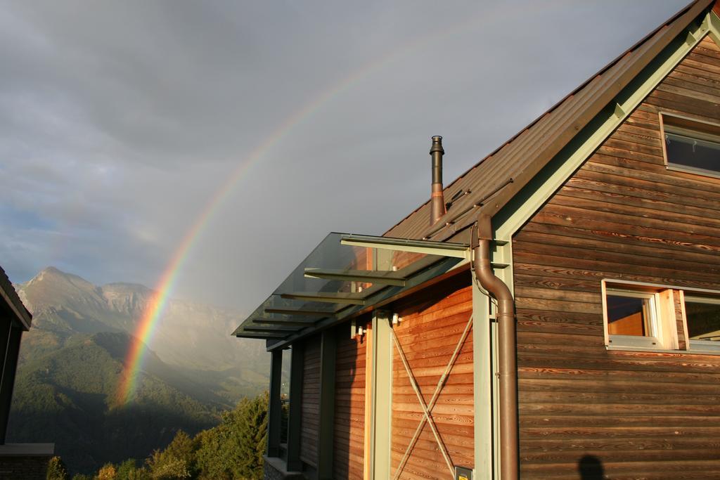 Nebesa Chalets Кобарид Экстерьер фото